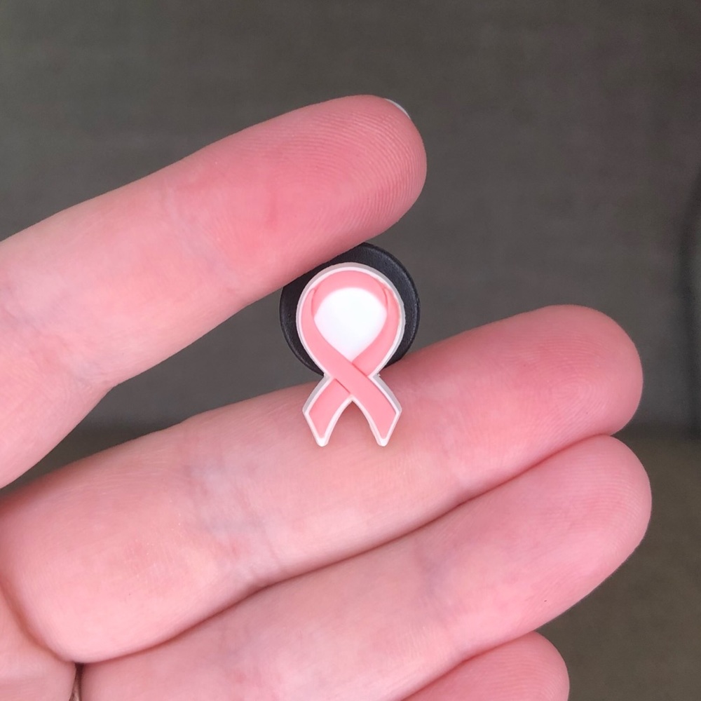 Breast Cancer Ribbon Jibbitz